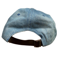 Chrome Hearts Style Denim Rhinestone Cap