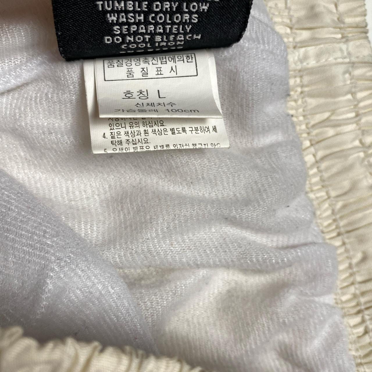 Karl Kani Vintage y2k 90’s Shell Trackpant Bottoms White Navy and Red