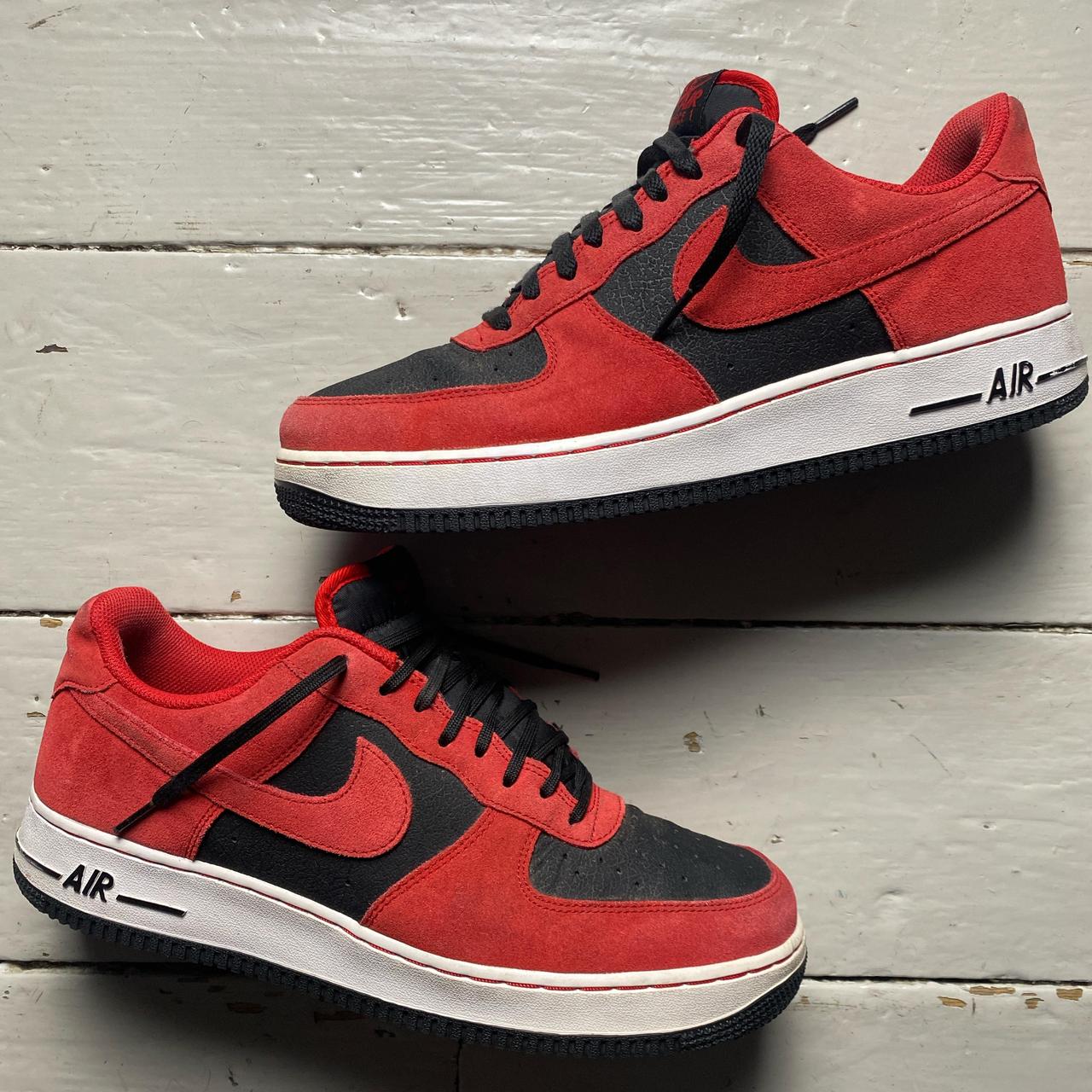 Nike Air Force 1 Low '07 Red Black Chicago