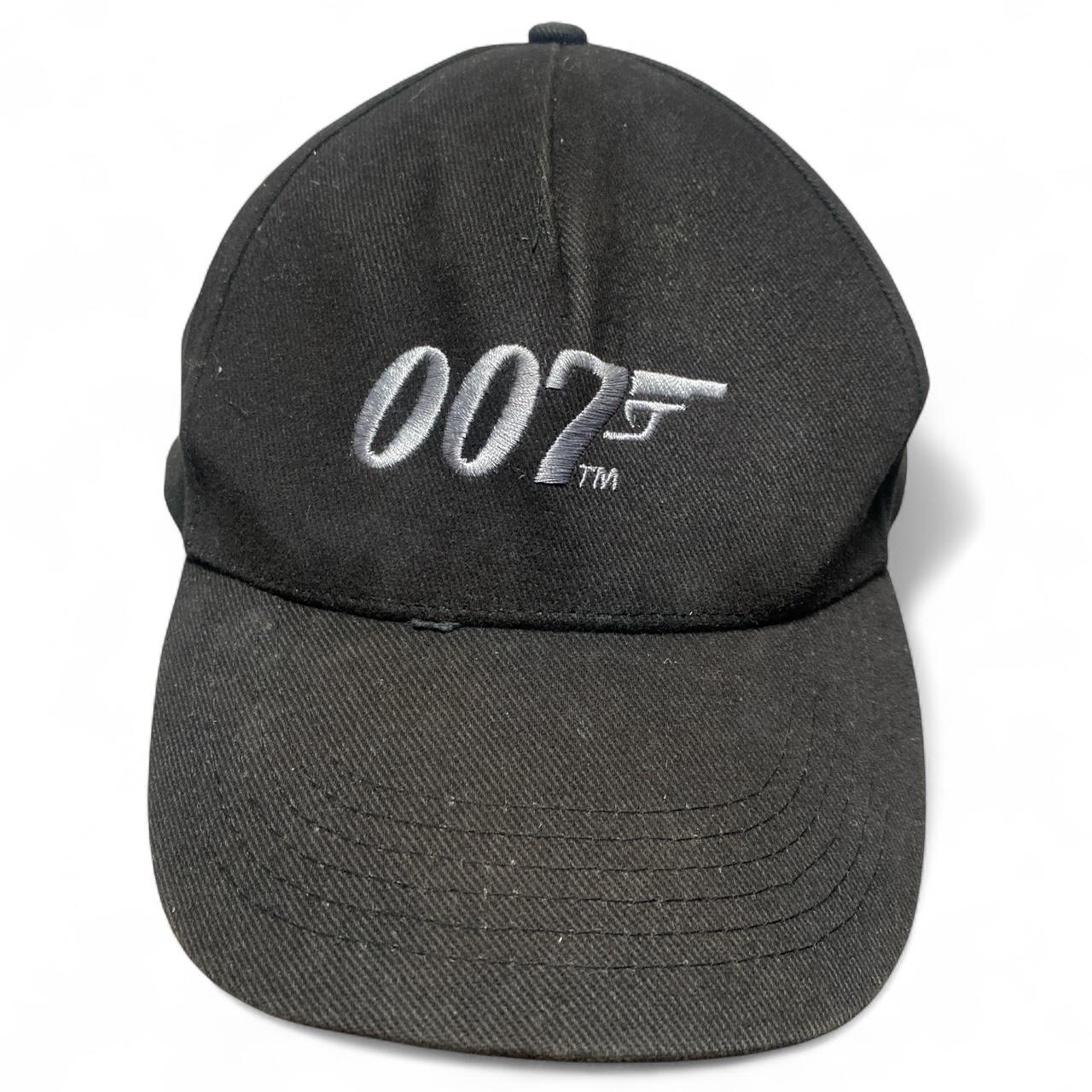Aston Martin 007 James Bond Black and Grey Cap