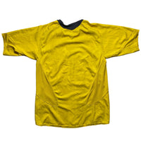Nike Arsenal 2003/04 Vintage Total 90 Yellow and Grey O2 Football Jersey (S)