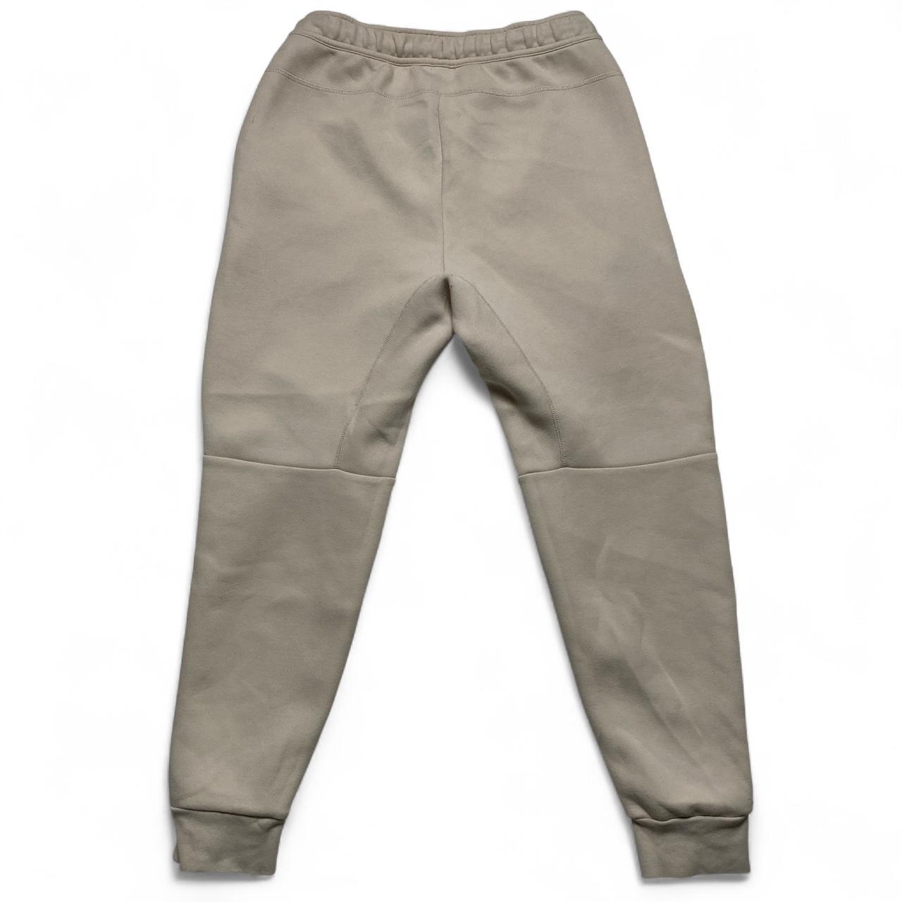 Nike Tech Fleece Cream and Gold Joggers (M)