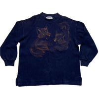Iceberg Vintage Fox Embroidery Womens Jumper (M)