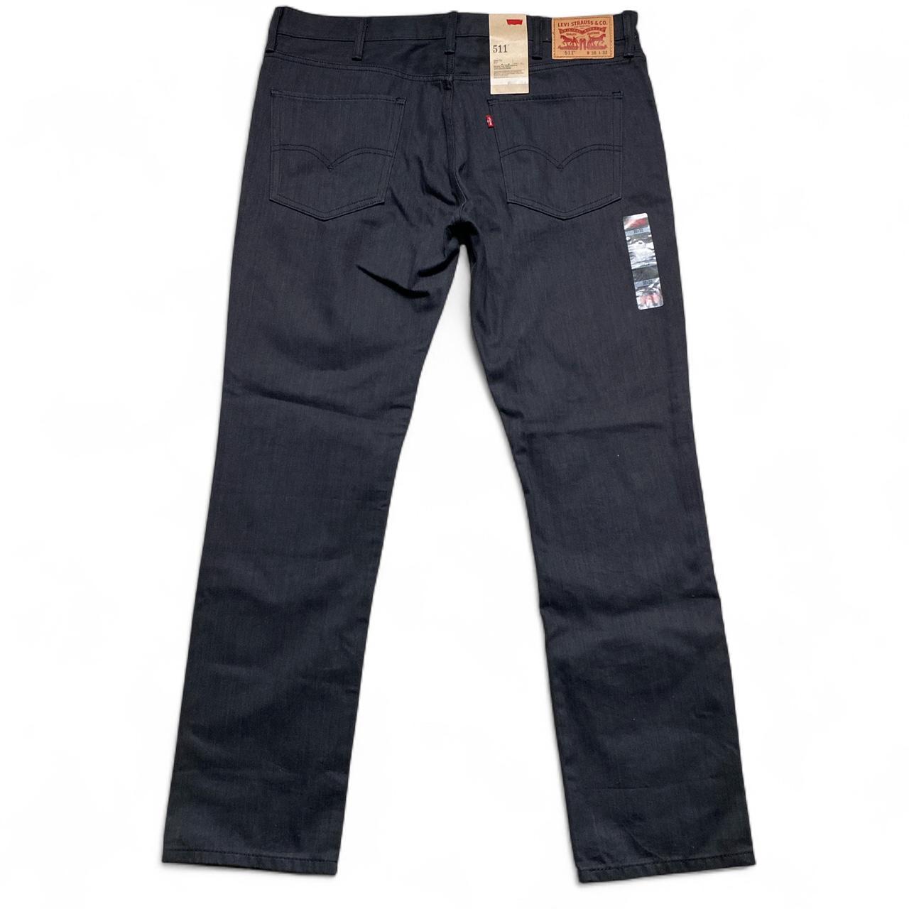 Levis 511 Slim Black Jeans (38W)