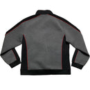 Daily Paper Grey Black and Red Quarter Zip Jumper (L)