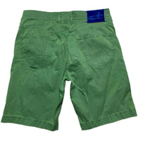 Jacob Cohen Green and Blue Jeans Shorts (W 33)