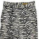 Bettys Blue Vintage Zebra Felt Flared Trousers