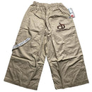 Criminal Damge Khaki Beige Cargo Parachute Baggy Combat Shorts (S,M,L,XL)