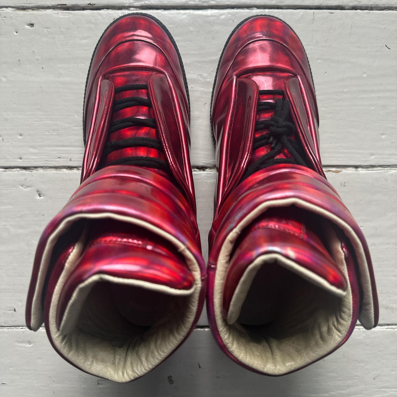 Maison Margiela Reflective Red Future Space Boots