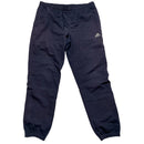 Adidas Navy and Grey Shell Trackpant Baggy Nylon Bottoms (S)