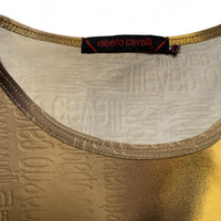 Roberto Cavalli Vintage y2k Womens Long Sleeve Top (M)