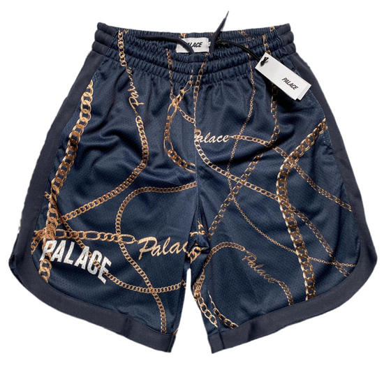 Palace Chains Basketball Mesh Shorts Navy (S)