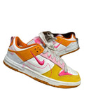 Nike Dunk Low Disrupt 2 Pink Orange Yellow and Cream (UK 5)