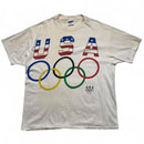 USA Olympics Vintage 90’s Single Stitch Graphic T Shirt (XL)