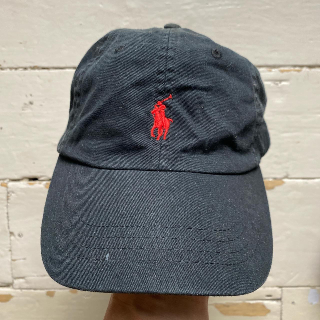 Polo Ralph Lauren Navy and Red Cap