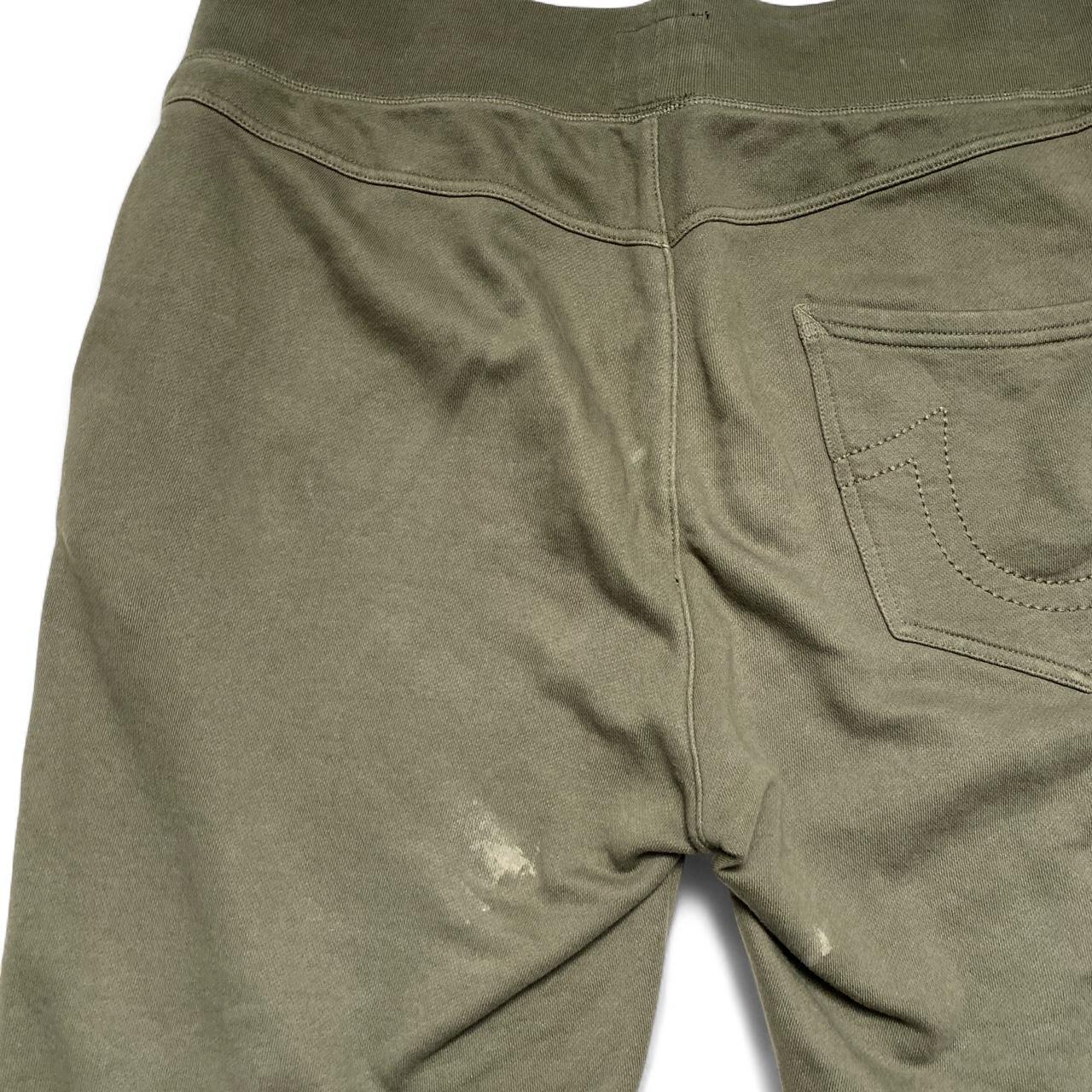 True Religion Khaki Green Jumper and Joggers Tracksuit