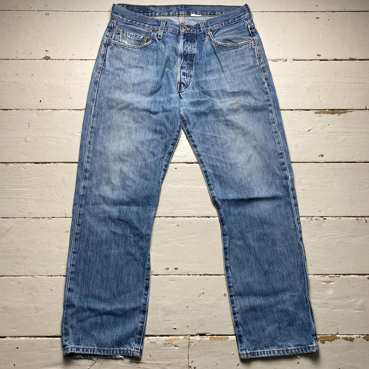 Levis 501 Baggy Light Blue Jeans