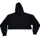 Telfar Black Cropped Hoodie (M)