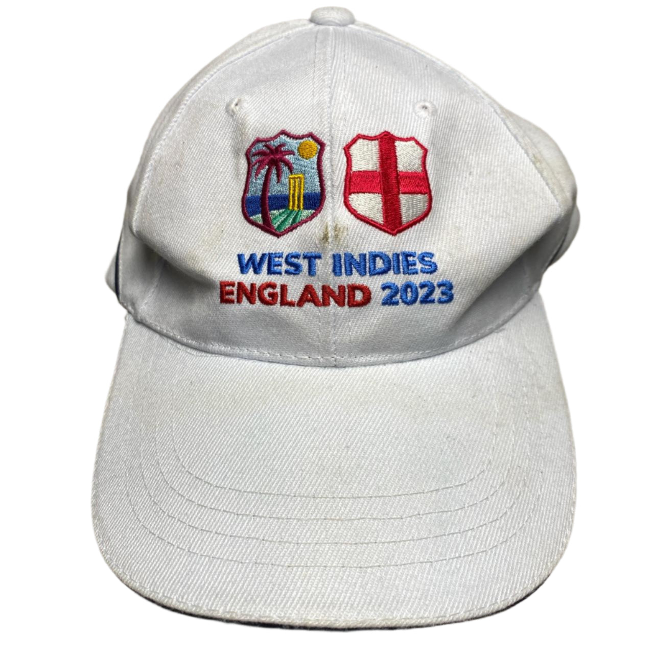 West Indies England 2023 White Baseball Cricket Cap