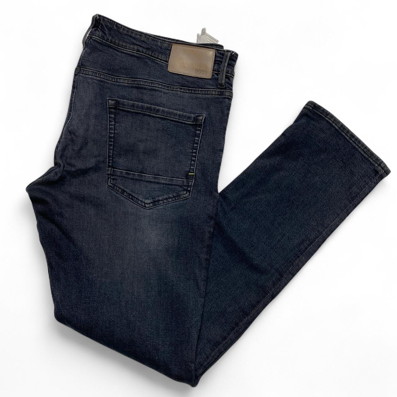 Hugo Boss 010 Charleston Grey Slim Straight Jeans
