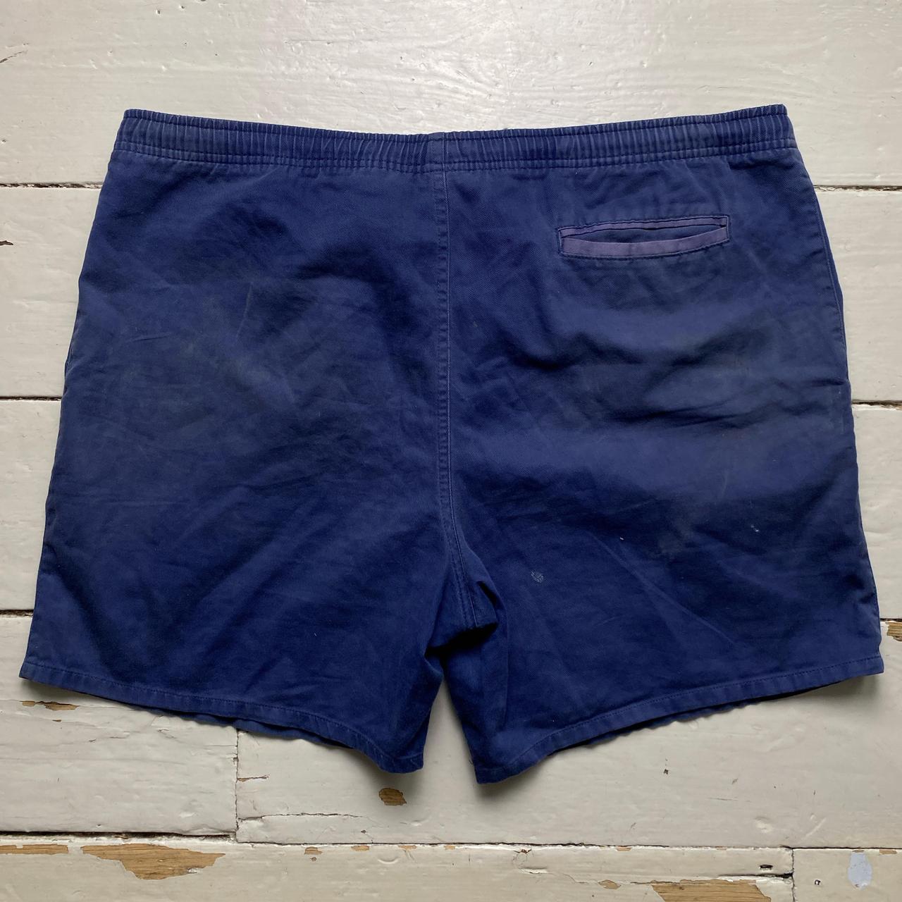 Nike Vintage 90’s Navy and White Swoosh Shorts
