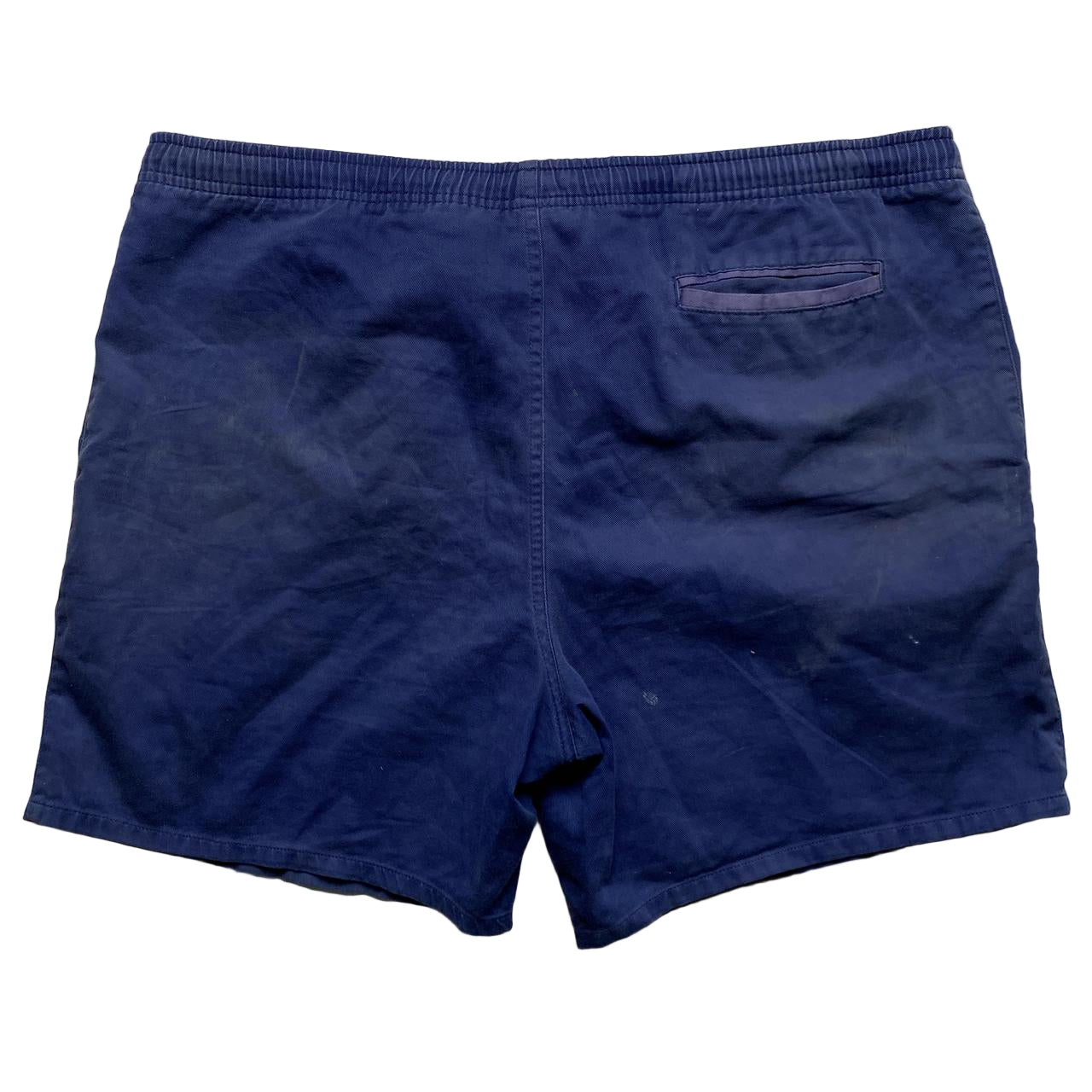 Nike Vintage 90’s Navy and White Swoosh Shorts (M)