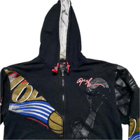 UNK Vintage 90’s Y2K Iverson Sixers NBA Hoodie (M)