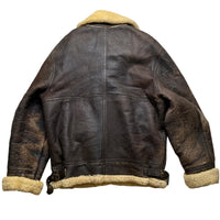 Vintage Sherling Sherpa Jacket Brown and Cream (XL)