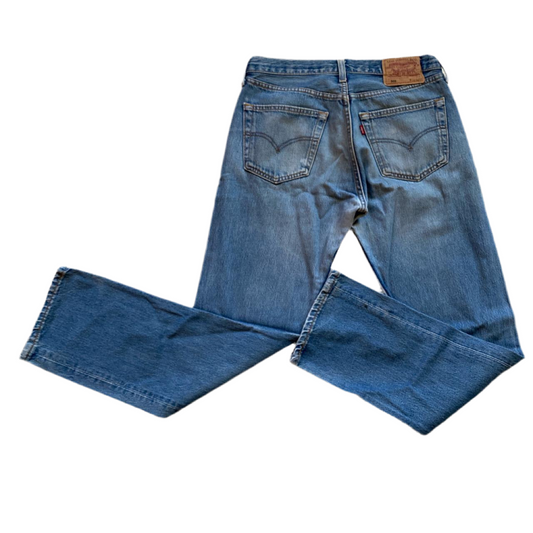 Levis 501 Light Wash Jeans (32W)