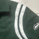 Maniere De Voir World Is Yours Green and White Bomber Jacket (S)