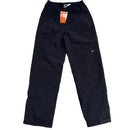 Nike Vintage Y2K Black and White Womens Shell Trackpant Baggy Bottoms (M)