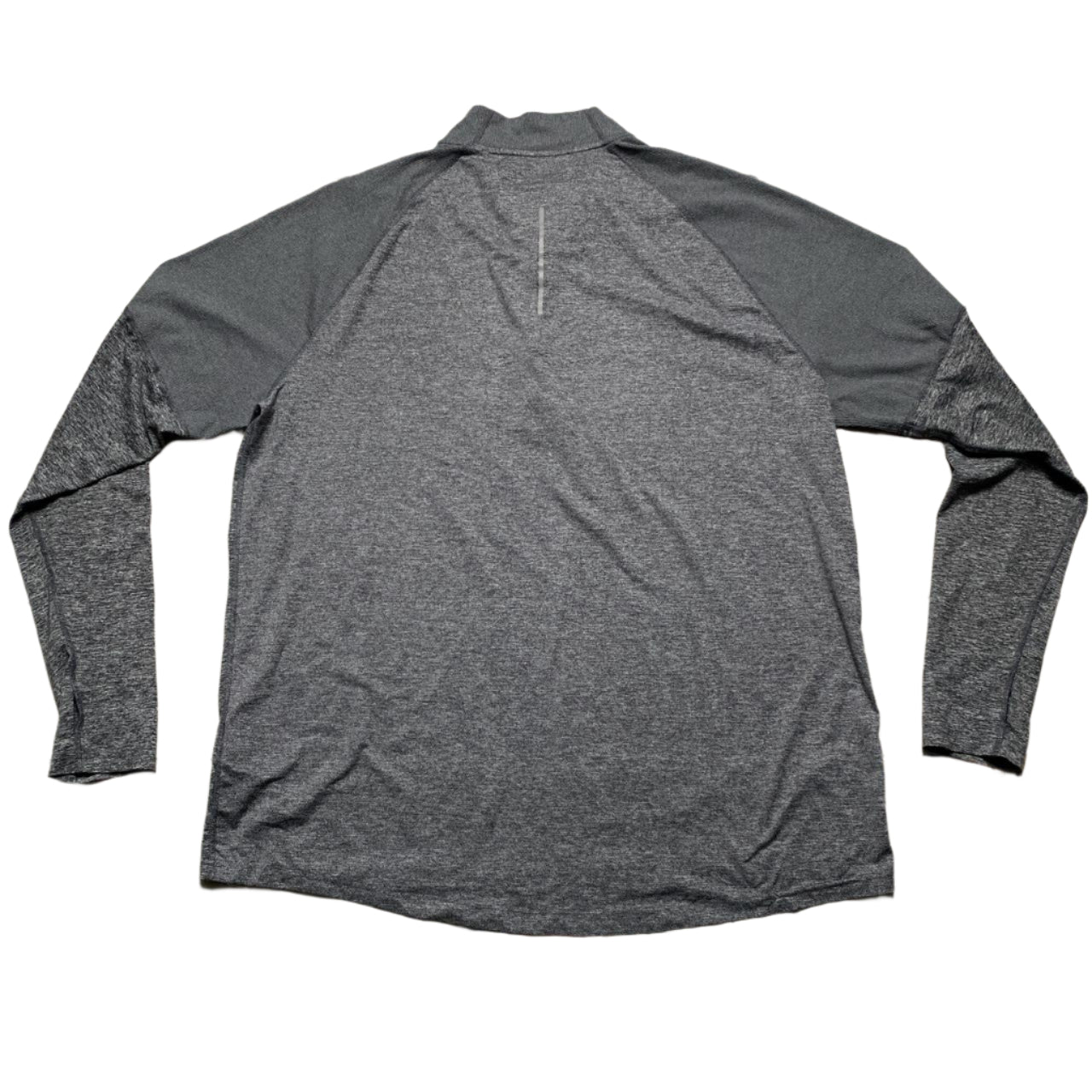 Nike Running Dri Fit Grey Quarter Zip Sports Thermal Jumper Top (2XL)