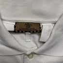 Fendi White Short Sleeve Polo Shirt (M)