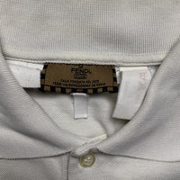 Fendi White Short Sleeve Polo Shirt (M)