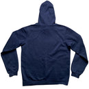 Nike Club Contrast Stitch Navy and White Hoodie (M)