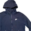 Nike Tech Fleece Hoodie Navy and Black (M)