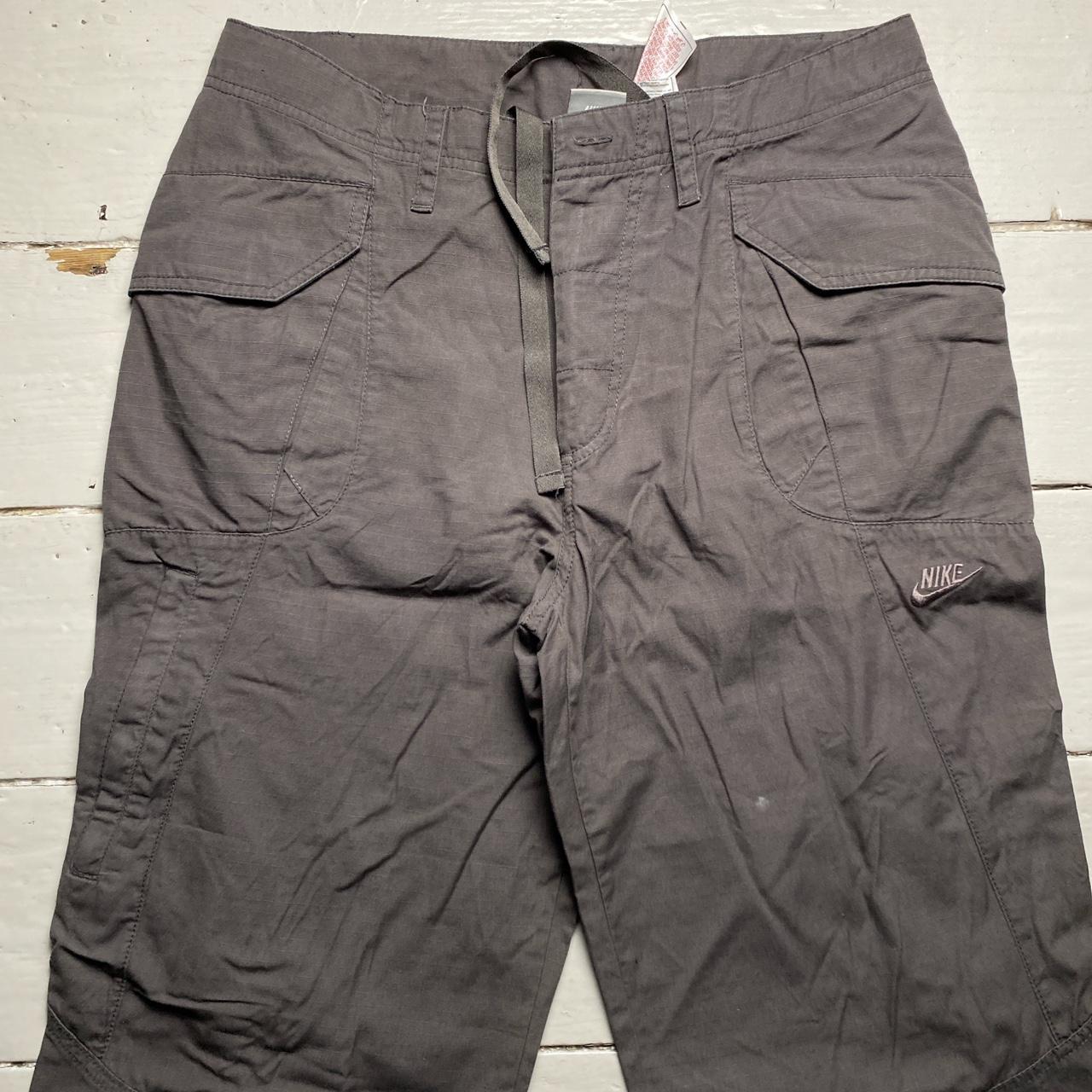 Nike Vintage Baggy Brown Cargo Combat Trousers