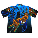 Spiderman Vintage y2k Japanese Short Sleeve Shirt (XL)