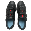 Prada Americas Cup Black and Red Tab Velcro Strap Up Shoes (UK 7)