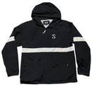 Stussy Black and White Windbreaker Jacket (XL)