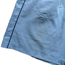 Umbro Vintage Light Blue and Navy Shell Trackpant Shorts (XL)