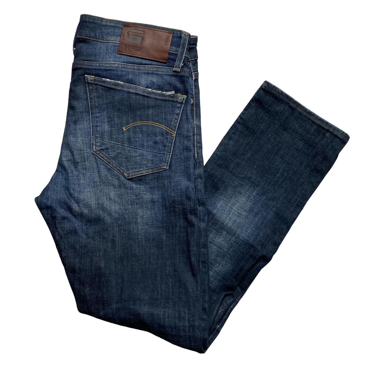 G Star 3301 Raw Dark Navy Jeans (33W)