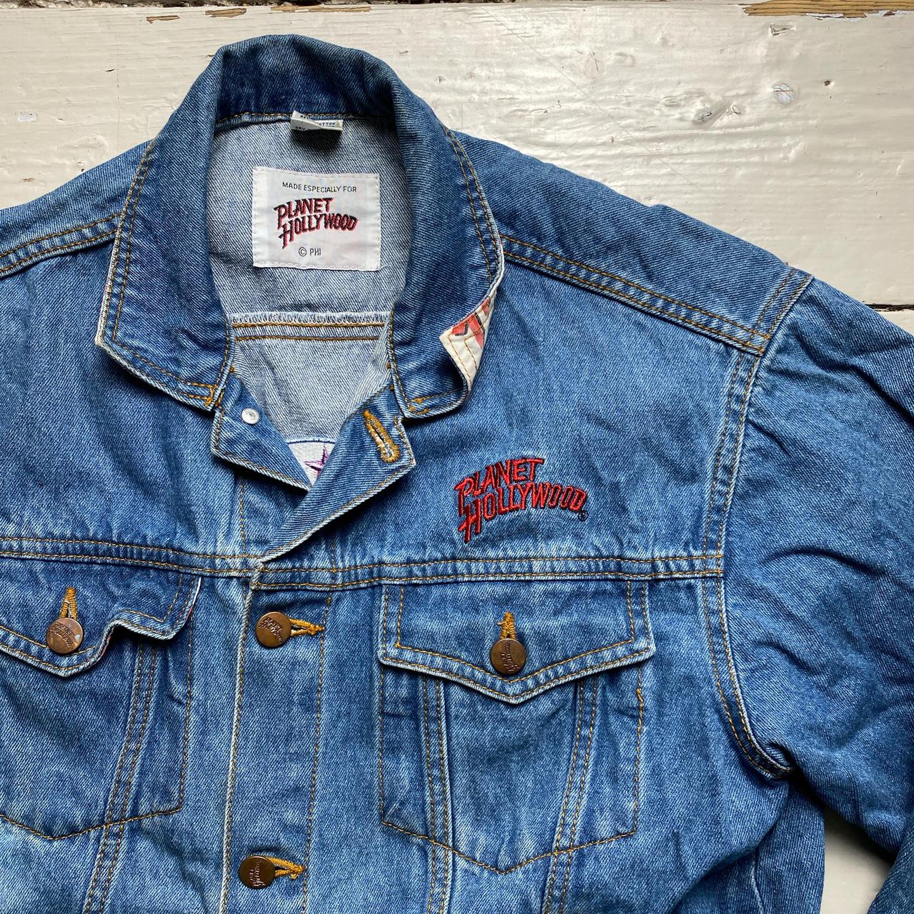 Planet Hollywood Chicago Vintage 90’s Denim Jacket