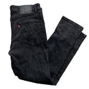 Levis 511 Black Slim Jeans (34W)