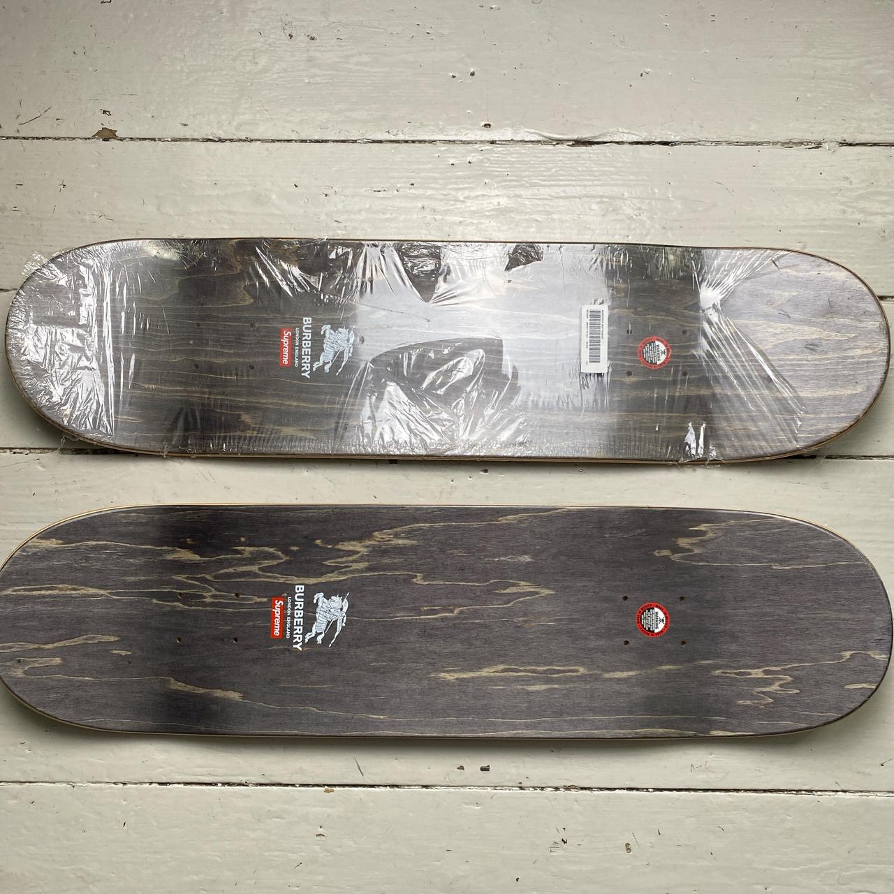 Supreme Burberry Classic Cream Novacheck Skateboard Deck