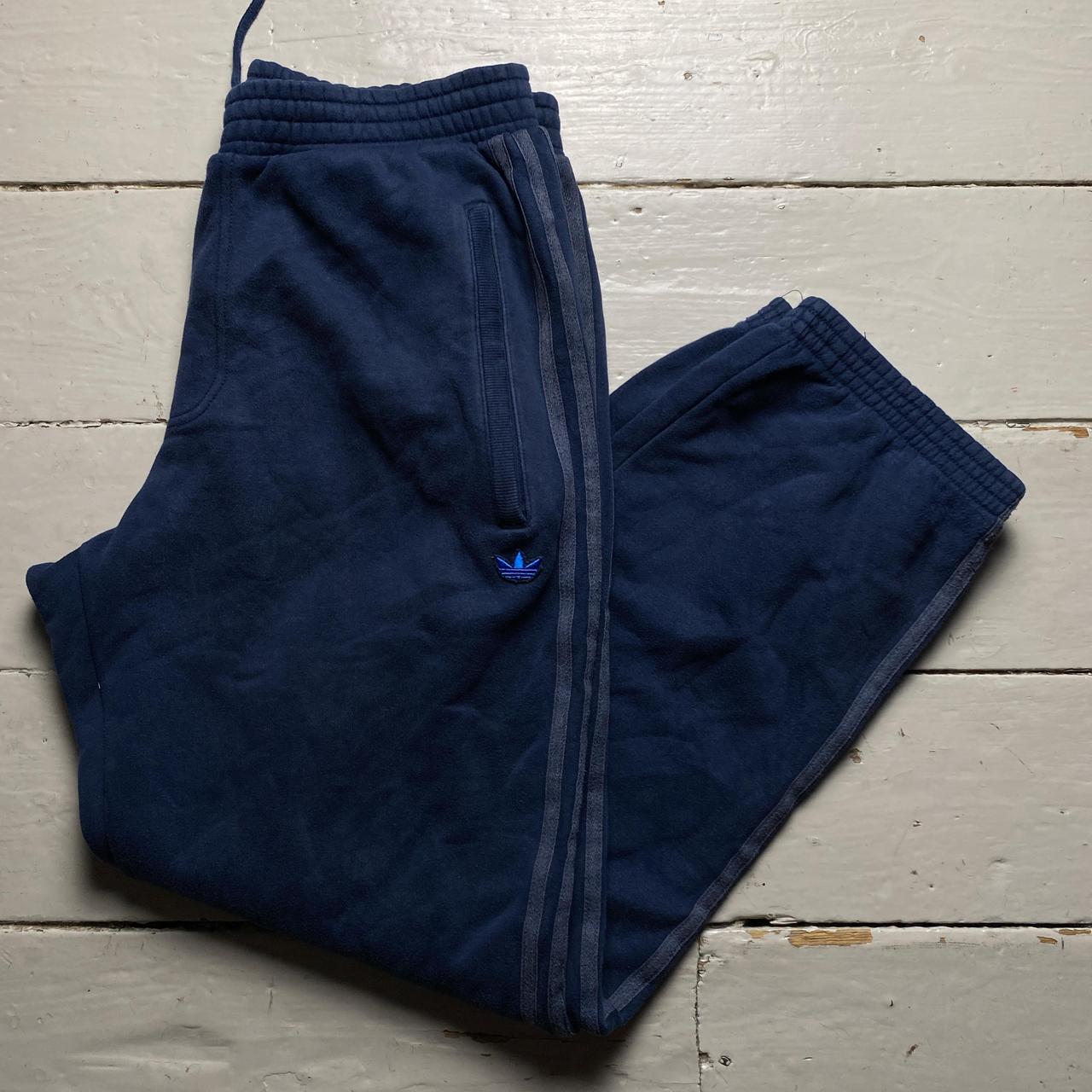 Adidas Originals Blue and Grey Baggy Joggers