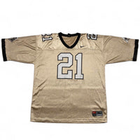 Nike Purdue Boilermakers Gold and White NFL Football Jersey (XL)