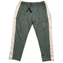 Lacoste Green and Cream Tapered Joggers (3XL)