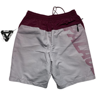 Palace Fade Shell Nylon Shorts Purple and Grey (S)