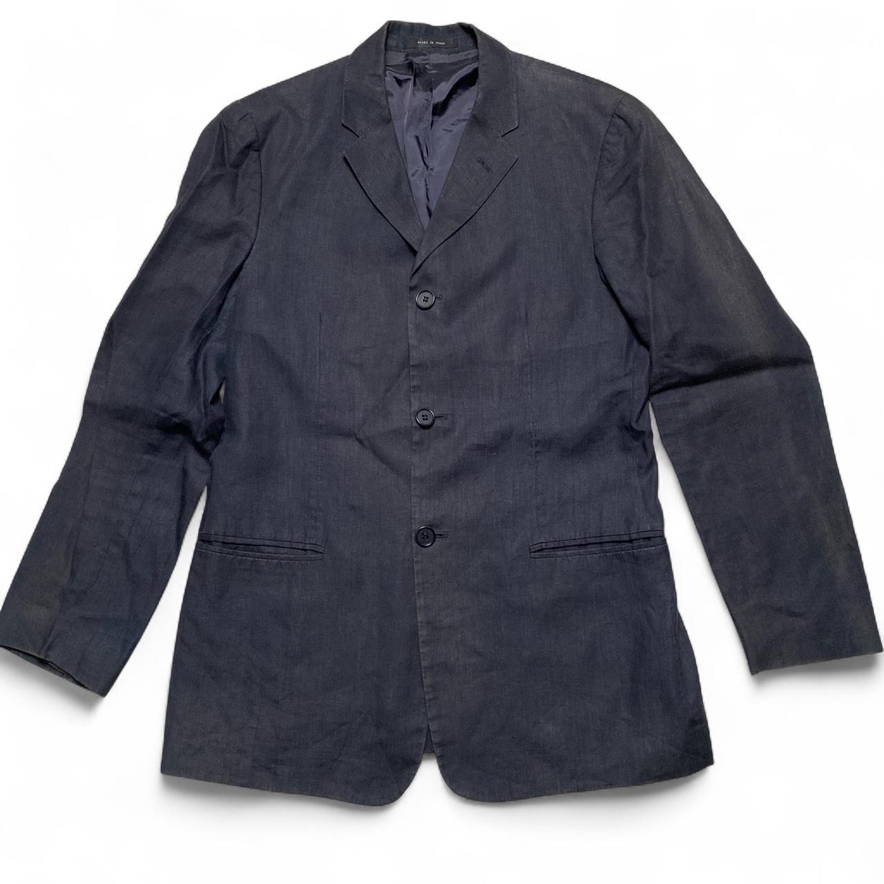Emporio Armani Navy Two Piece Full Suit Jacket and Trousers (M)